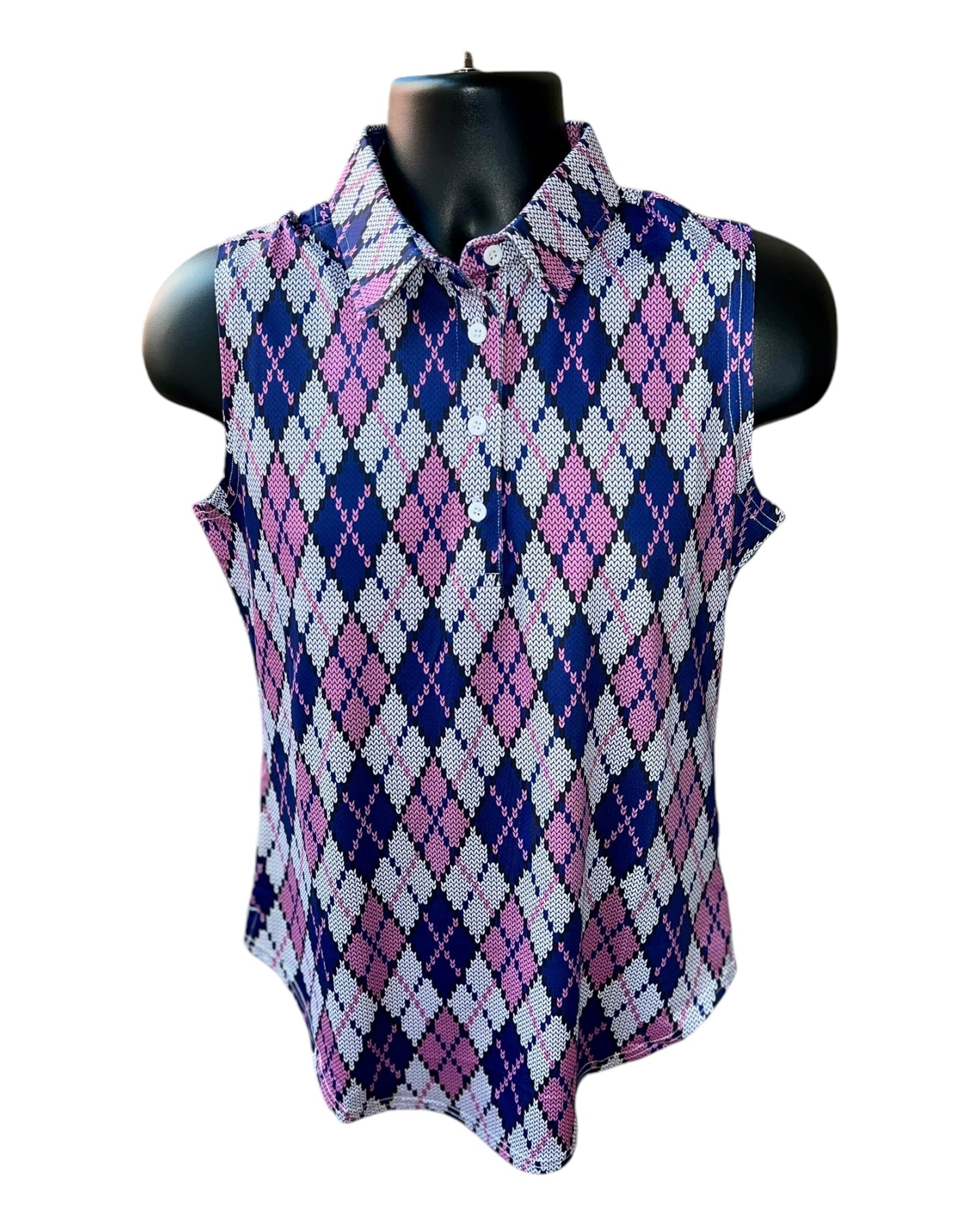 Argyle Women's Sleeveless