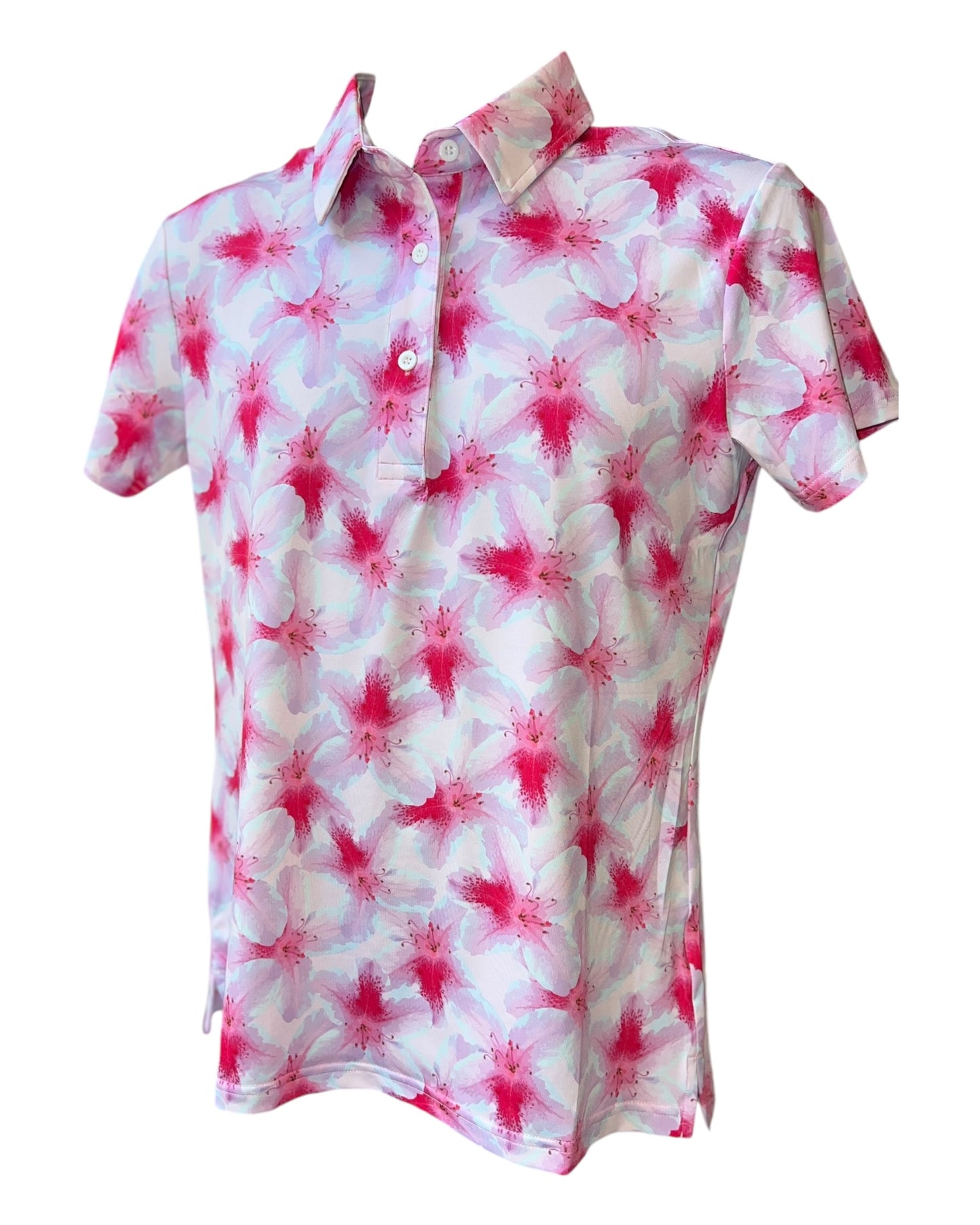 Masterful Azaleas Women's Polo